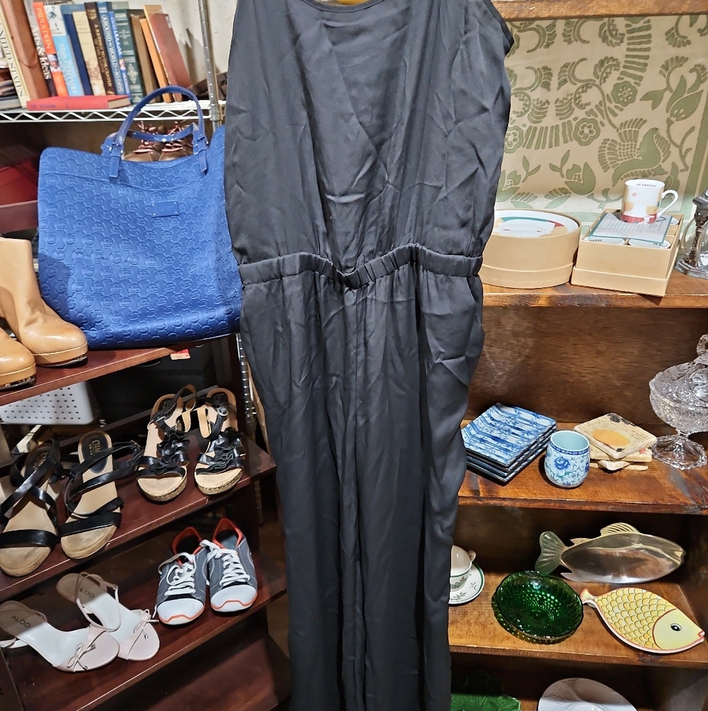 Ann Taylor LOFT black jumpsuit